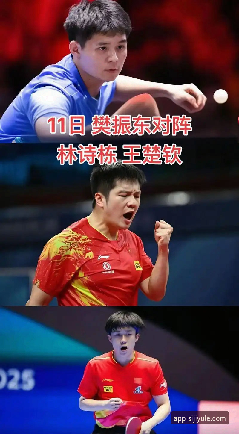 四季娱乐ios版对比 世乒赛男团三盘对决vs英格兰:林诗栋横扫vs王楚钦逆转,谁更稳定?